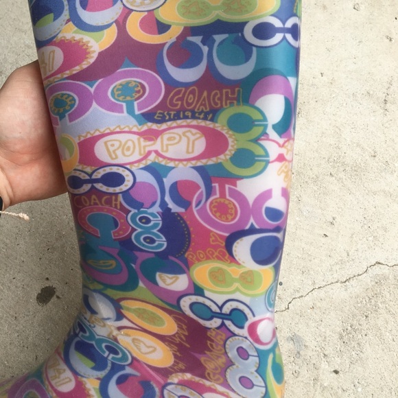 Coach rain boots - Picture 3 of 3
